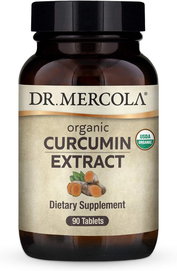 Organic Curcumin Extract 90 Day 90 Tablets by Dr. Mercola