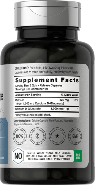 Calcium D-Glucarate-CP 12x gelcap by Solaray