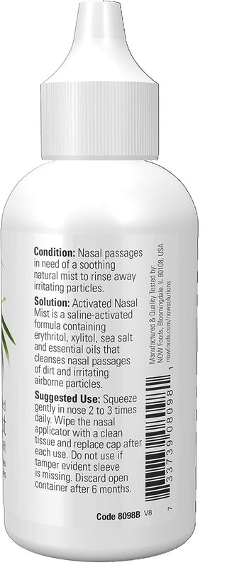 Activated Nasal Mist - 2 FL OZ (Now Solutions)