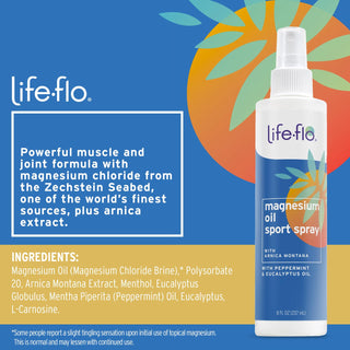 Magnesium Oil  8floz  spray by LifeFlo