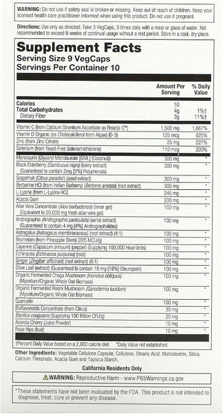 Immune Response Support 90ct veg cap by Solaray