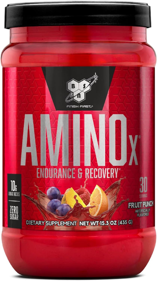 Aminos Endurance & Recovery - 15.3 OZ Fruit Punch (Finish First)