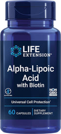 Alpha Lipoic Acid w Biotin 60ct