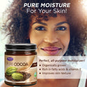 Pure Cocoa Butter ORG 9oz  butter by LifeFlo