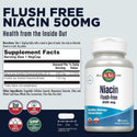 Niacin Flush-Free  120ct 500mg veg cap by Kal