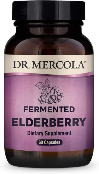 Fermented Elderberry 60 Caps by Dr. Mercola