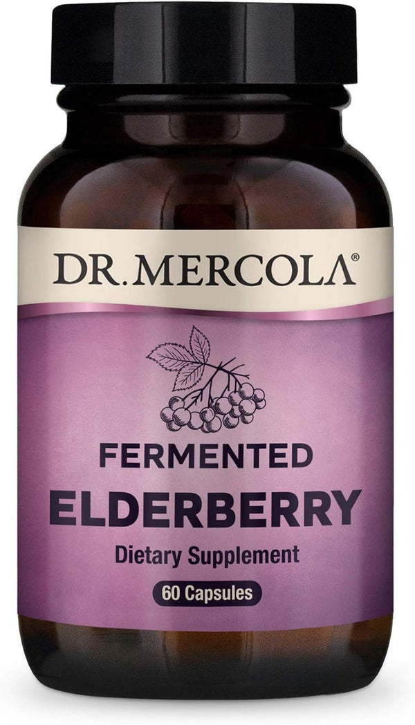 Fermented Elderberry 60 Caps by Dr. Mercola