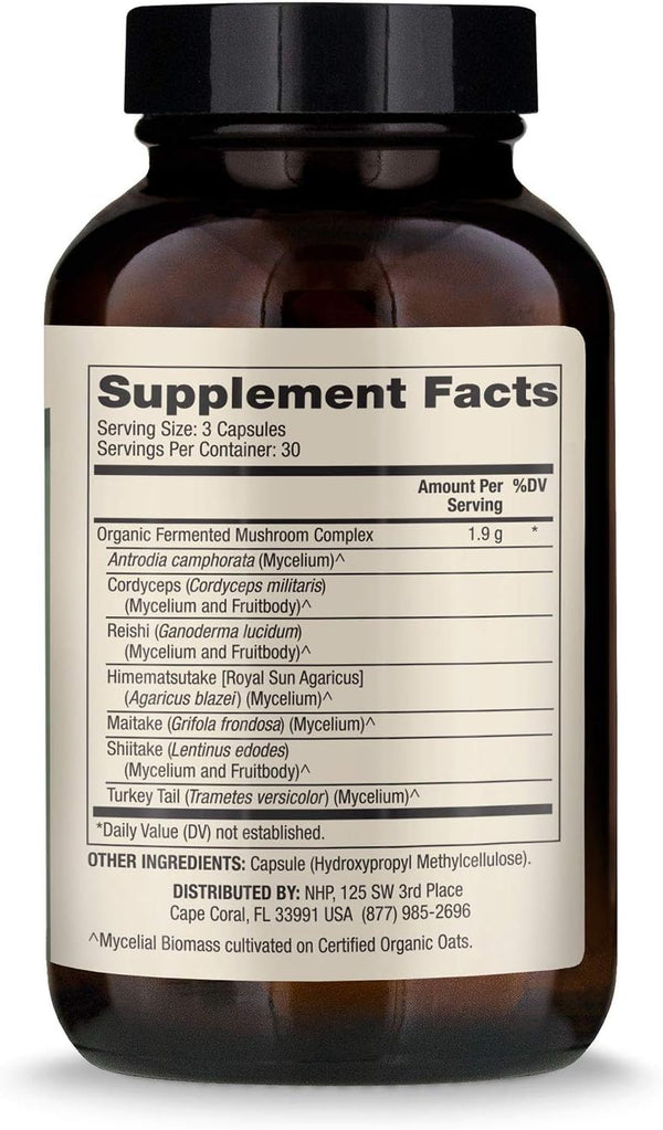 Fermented Mushroom Complex 90 Caps by Dr. Mercola