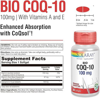 Bio CoQ-10 ENAB 30ct 100mg by Solaray