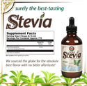 Sure Stevia Liquid Extract  4floz  drop by Kal