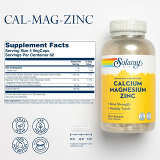 Calcium Magnesium Zinc ENAB 275ct capsule by Solaray