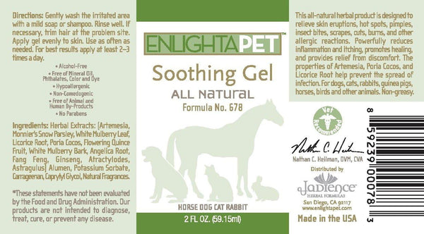 EnlightAPet Soothing Gel - 2 FL OZ (Jadience)