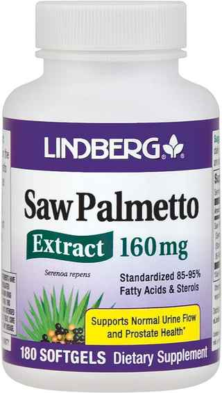 Saw Palmetto 85% Fatty Acids & Sterols 240ct 160mg by Solaray