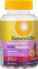 Ultimate Flora Kids Probiotic Gummies 2 Billion - 60 Gummies (Renew Life)