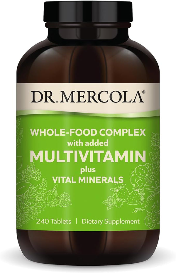 Whole Food Multivitamin PLUS - 240 Tablets (Dr. Mercola Premium Products)