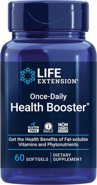 Once-Daily Health Booster 60 gels - Life Extension