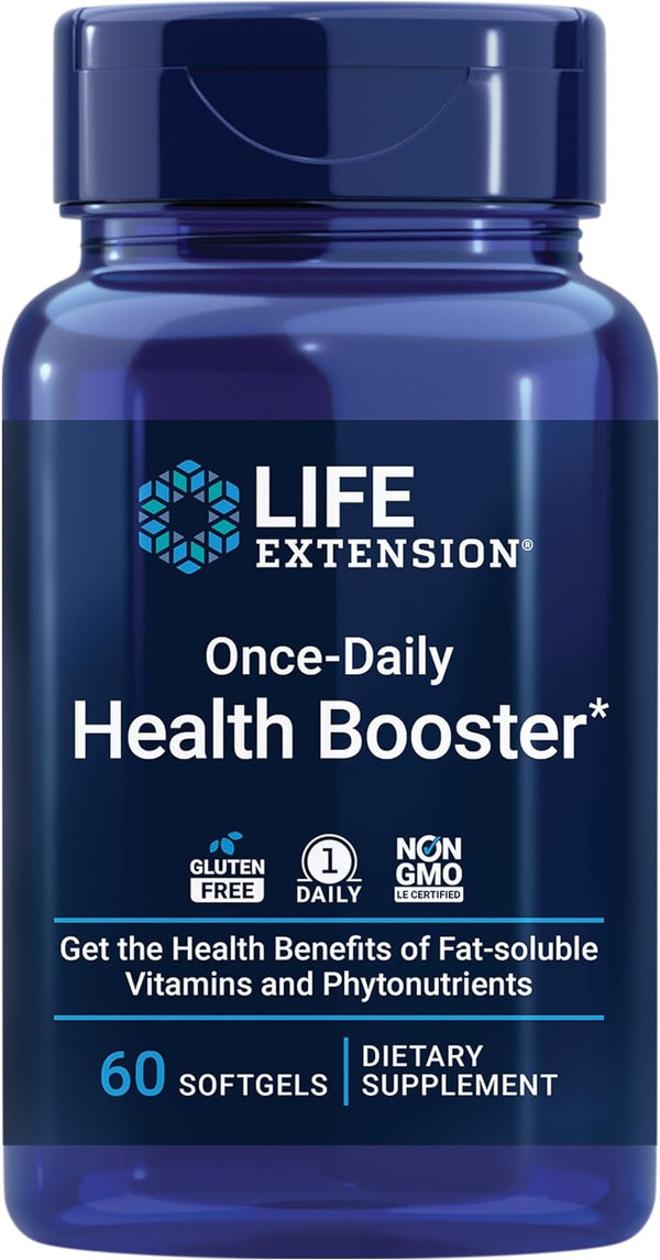 Once-Daily Health Booster 60 gels - Life Extension