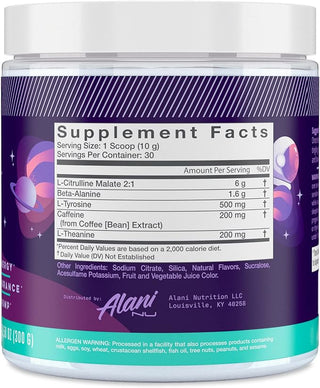 Pre-Workout Cosmic Stardust - 10.58 OZ (Alani Nu)