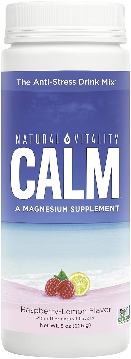 Natural Calm Raspberry/Lemon 8 ounces - Natural Vitality