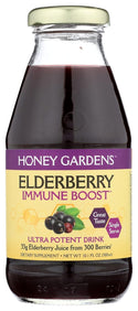 Elderberry & Honey Immune Drink 10.1floz by Honey Gardens