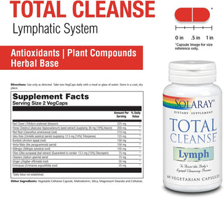 Total Cleanse Lymph-CP 12x veg cap by Solaray