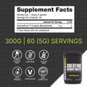 Creatine Monohydrate - 10.6 OZ (NutraBio)