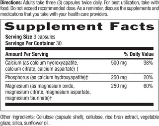 Calcium and Magnesium 90ct veg cap by Solaray