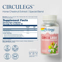 CircuLegs w Horse Chestnut 60ct 200mg veg cap by Solaray