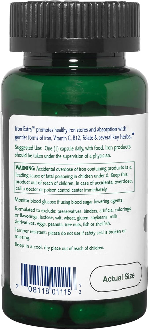 Iron Extra - 60 Capsules (Vitanica)