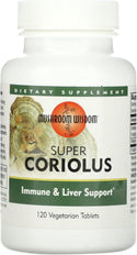 Super Coriolus - 120 Tablets (Mushroom Wisdom)