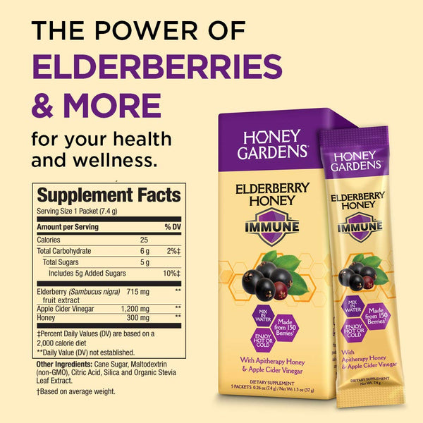 Elderberry & Honey 8floz by Dynamic Health