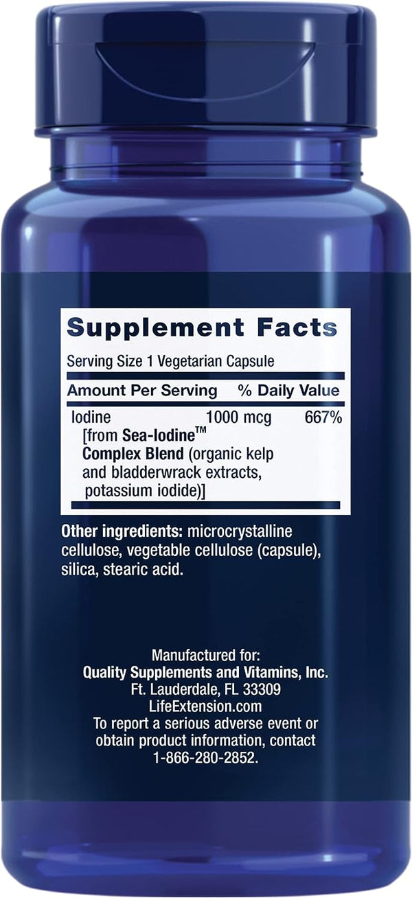 Sea Iodine 1000mcg - Life Extension