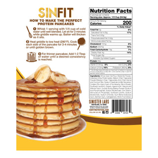 Banana Blitz Protein Pancake Mix - 11.6 OZ (SinFit)