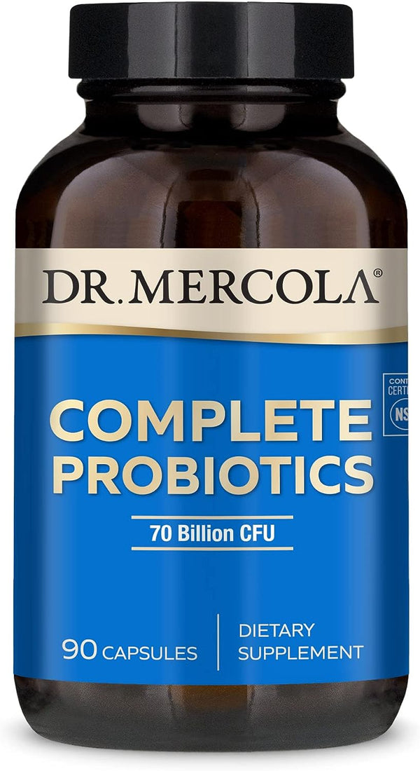 Complete Probiotics 70 Billion CFU 90 Day 90 Caps by Dr. Mercola