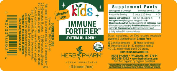 Kids Immune Fortifier - 1 FL OZ (Herb Pharm)