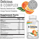 B-Complex HP-Stress Formula 50ct 250mg chewable Orange by Solaray