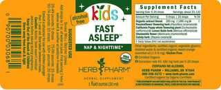 Kids Fast Asleep - 1 FL OZ (Herb Pharm)