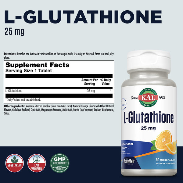 L-Glutathione ActivMelt-CP  12x  lozenge by Kal