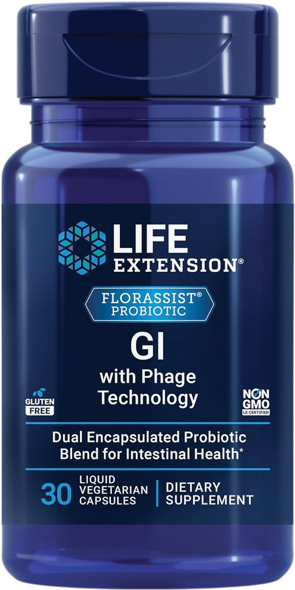 FLORASSIST GI with Phage Technology - Life Extension