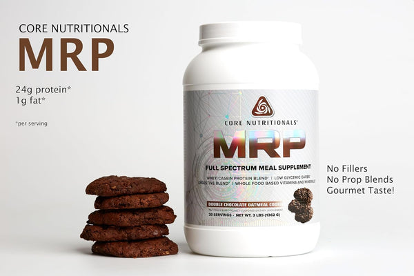 MRP Meal Supplements - 3 LBS Double Chocolate Oatmeal Cookie (Core Nutritionals)