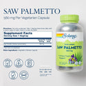 Saw Palmetto 50ct 580mg veg cap by Solaray