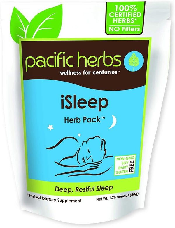 iSleep Herb Pack 50 grams - Pacific Herbs