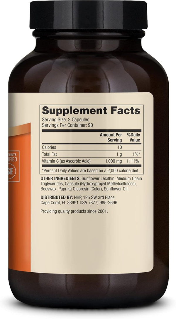 Liposomal Vitamin C 1000 mg - 180 Capsules (Dr. Mercola)