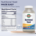 Nutritional Yeast  500ct by Kal