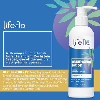 Magnesium Lotion  8floz by LifeFlo