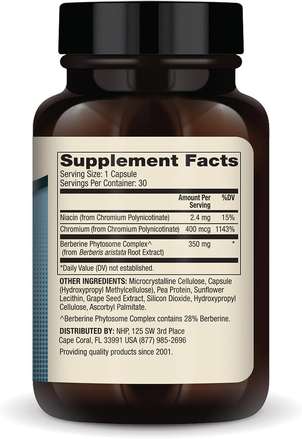 BIOTHIN™ Berberine with Chromium 30 Caps by Dr. Mercola