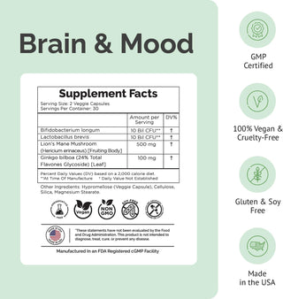 Cogni Clear, Cognitive Support 30ct veg cap by Solaray