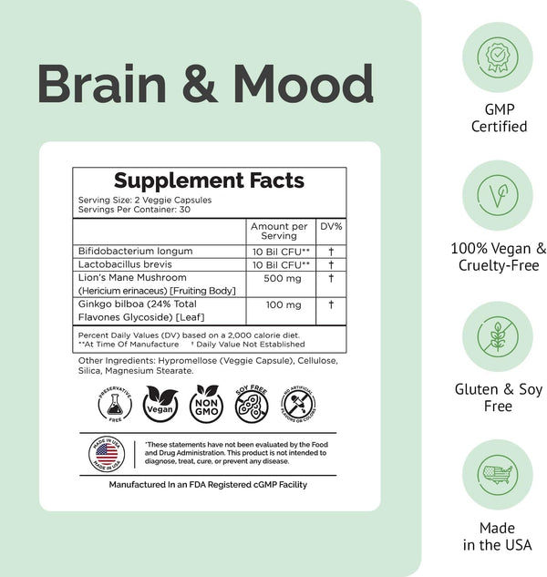 Cogni Clear, Cognitive Support 30ct veg cap by Solaray