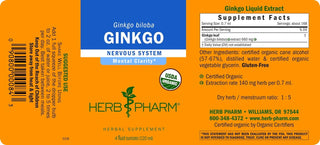 Ginkgo - 4 FL OZ (Herb Pharm)