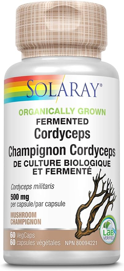 Cordyceps Fermented 60ct 500mg veg cap